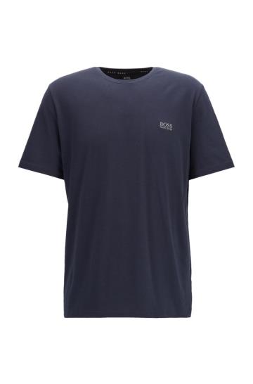 Koszulki BOSS Loungewear Ciemny Niebieskie Męskie (Pl45003)